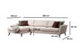 Atelier Del Sofa Mayorka Corner Large Left Beige
